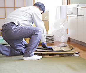 遺品の仕分け